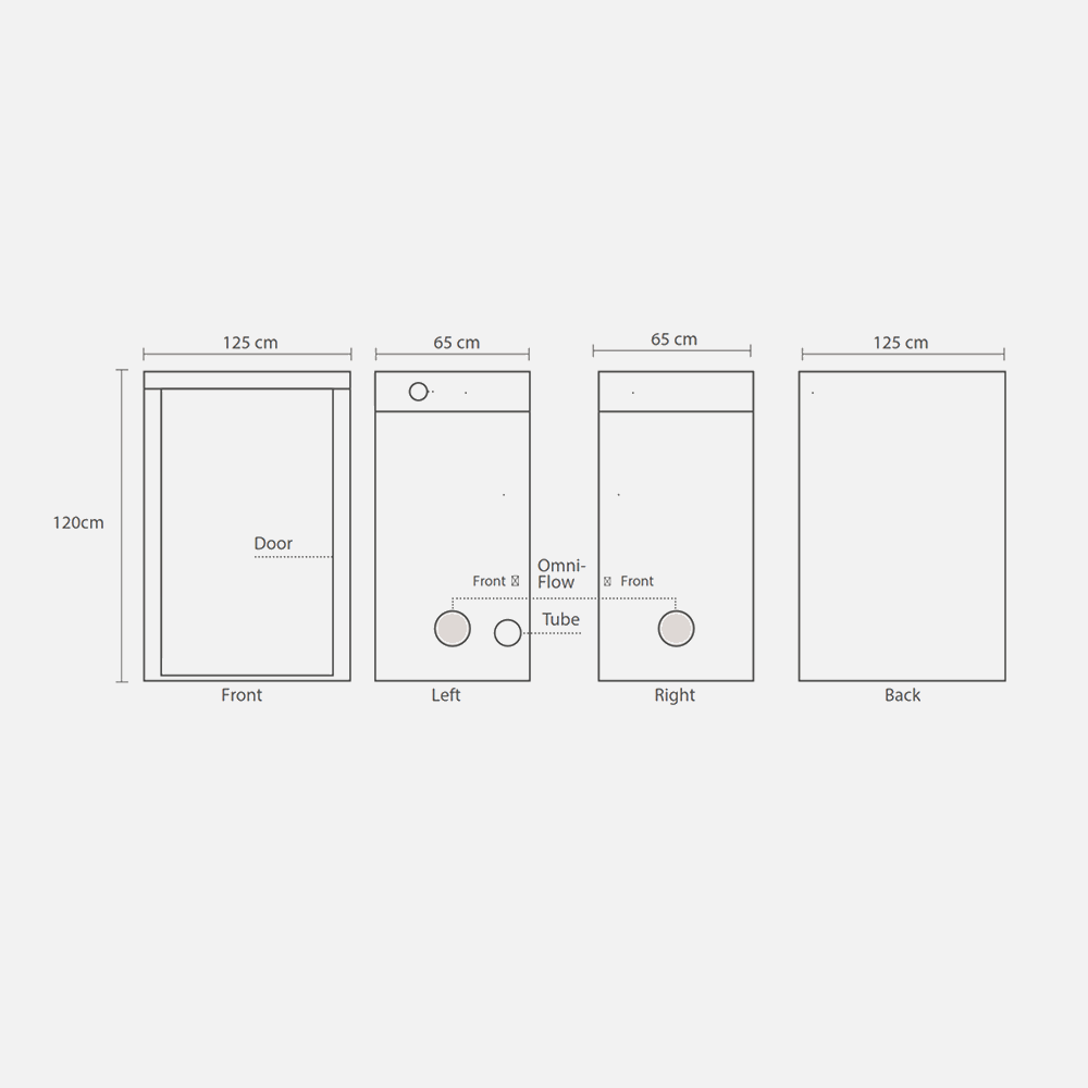 HOMELab CLab V2 125 x 65 x 120 - Image 2